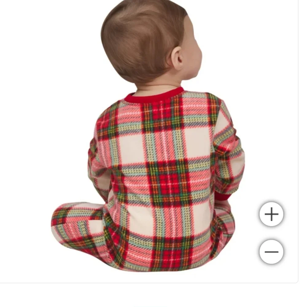 Eddie Bauer Kids' Holiday Family Sleep Set, flannel,Christmas red truck